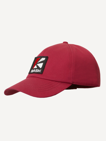 Бейсболка BASK Sun Hat LOGO (unisex; one size; Бордовый свтл)